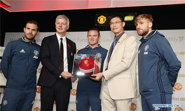 China's Mlily becomes Manchester United's global partner