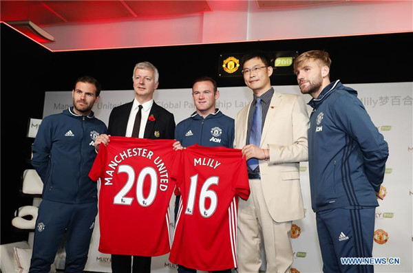 China's Mlily becomes Manchester United's global partner