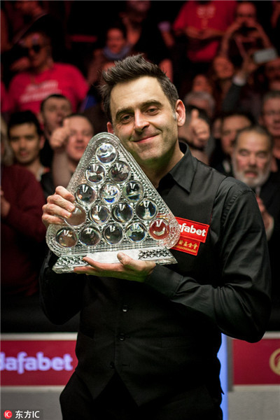 O'Sullivan wins record seventh snooker Masters title