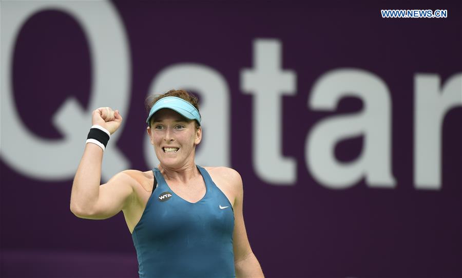 WTA Qatar Open: China's Zheng Saisai loses to Brengle`