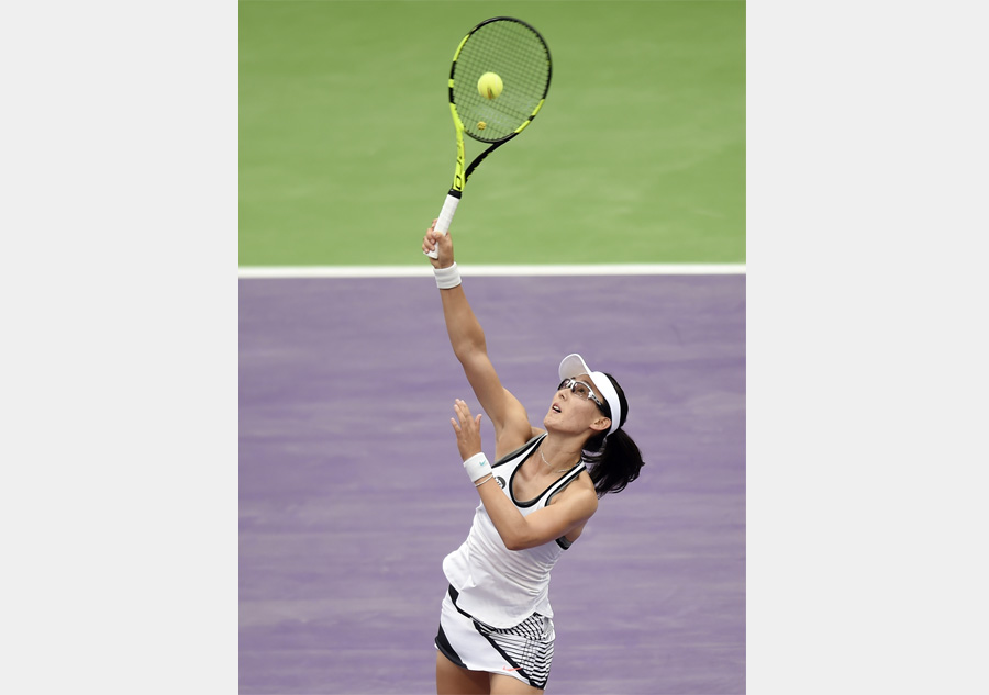 WTA Qatar Open: China's Zheng Saisai loses to Brengle`