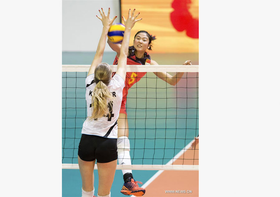 China beats Switzerland 3-0 at Montreux Volleyball Masters