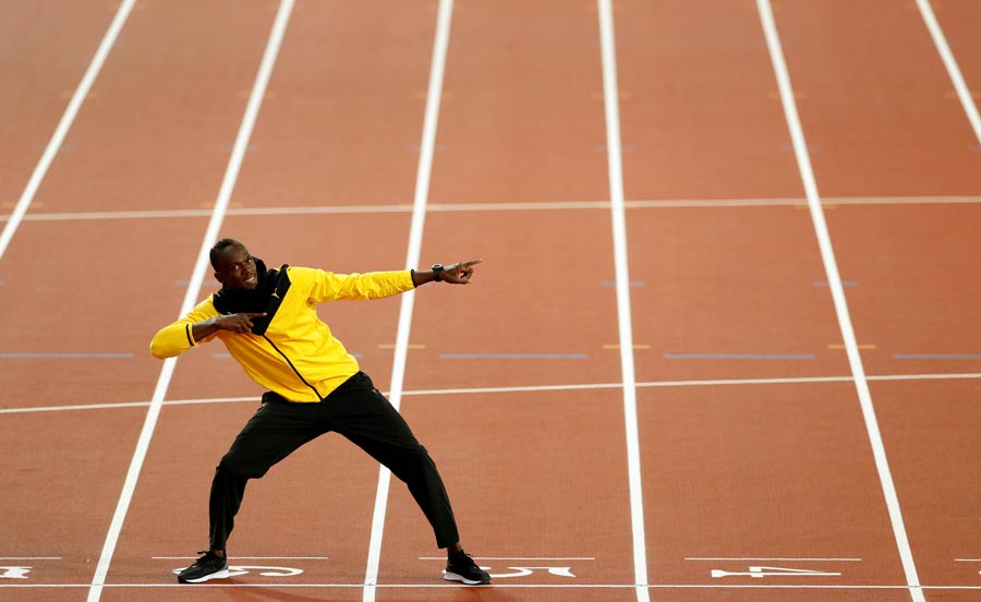 Bolt bows out from track at Bowl