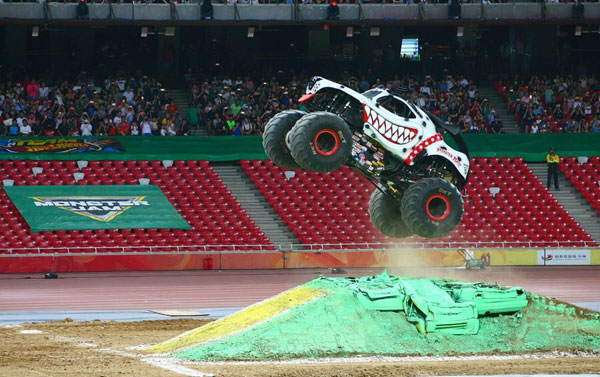 Monster trucks to rumble into SW China