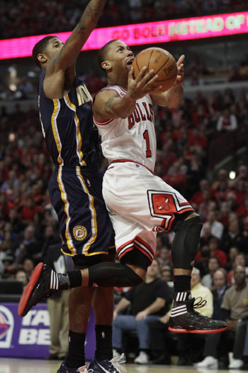 Bulls charge to 2-0 series lead over Pacers