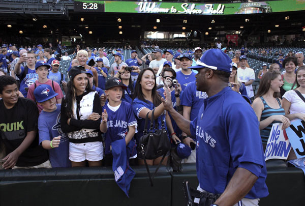 Blue Jays fans get high in Seattle