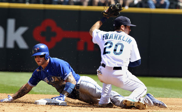 Mariners rally past Blue Jays for 9-7 victory