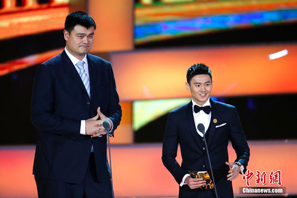 Ning Zetao, Liu Hong named China's athletes of the year