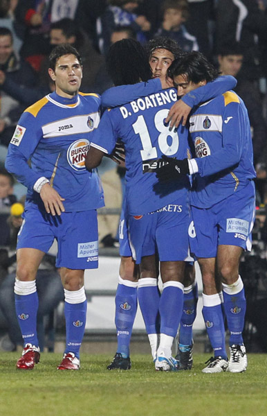 Spanish first division soccer match