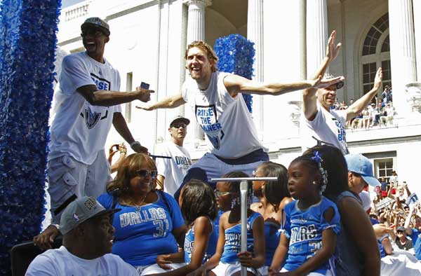 Dallas Maverick's 2011 NBA Championship Parade 