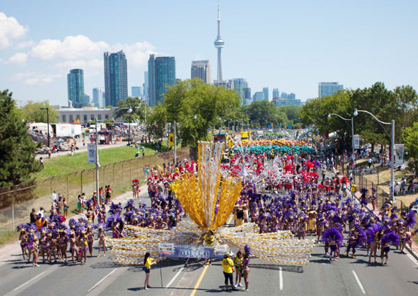 Revelers enjoy 44th Toronto Caribbean Carnival Parade