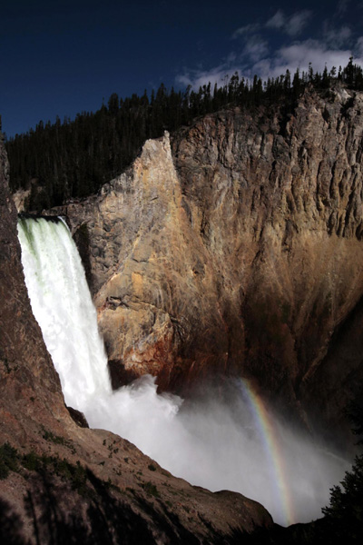 Amazing landscapes of Yellowstone National Park