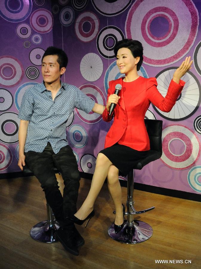 Madame Tussauds Wax Museum in Beijing attracts visitors