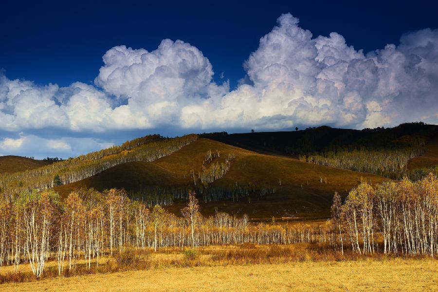 Autumn fairy tales in China