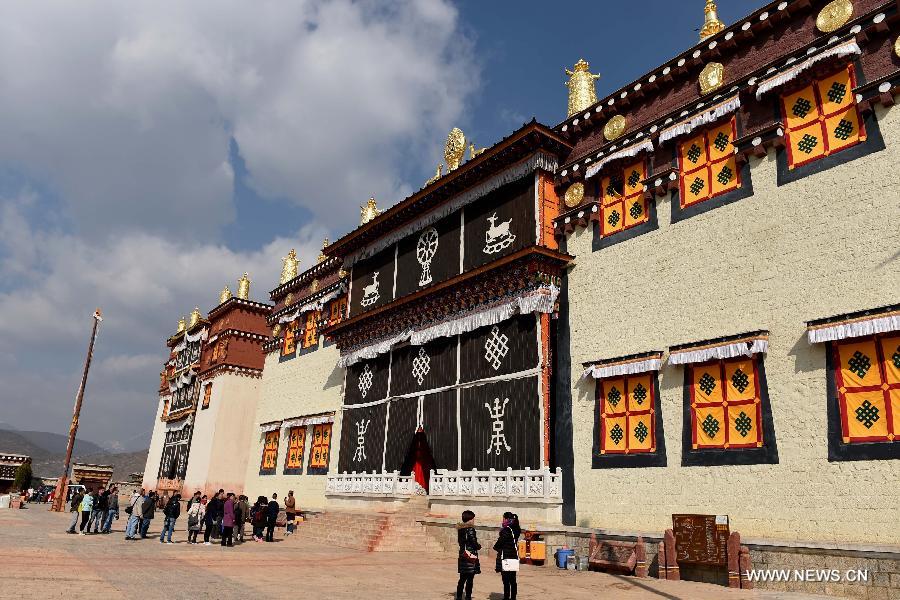 Ganden Sumtseling Monastery in Shangri-la