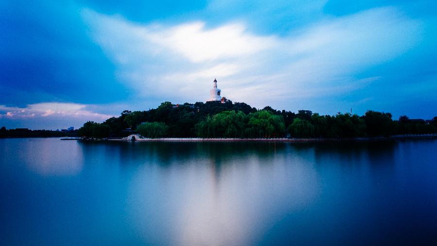 Blue sky seen around China