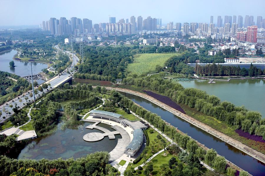 Stunning view of Feixi county in Anhui