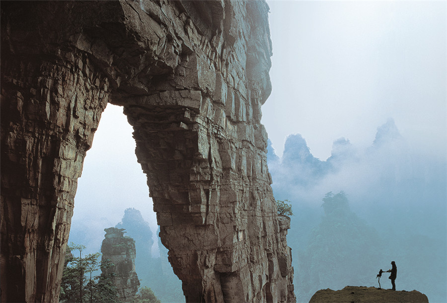 Beautiful images capture amazing Zhangjiajie