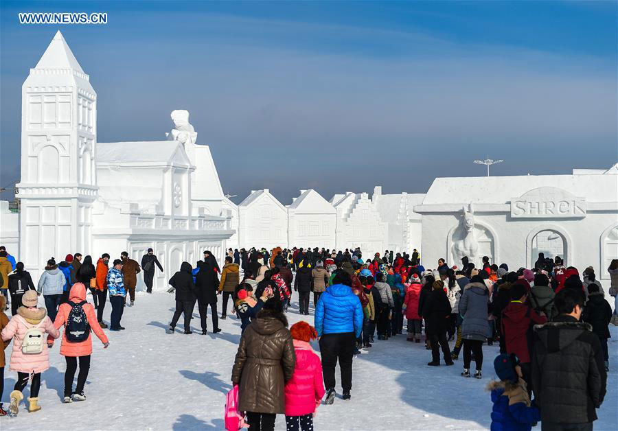 Snow scenery across China