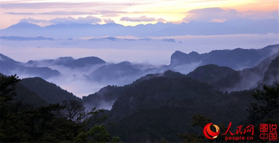 Ink painting-like scenic spot in E China