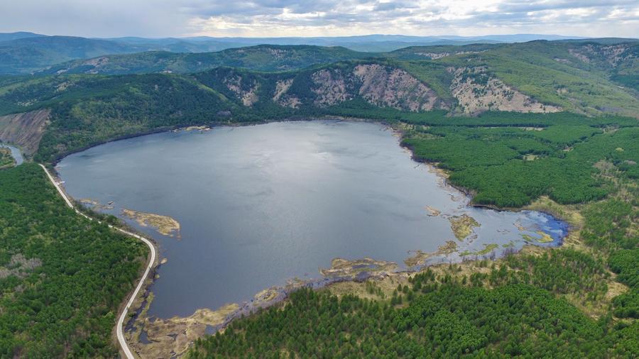 Spectacular aerial views of Arxan in Inner Mongolia