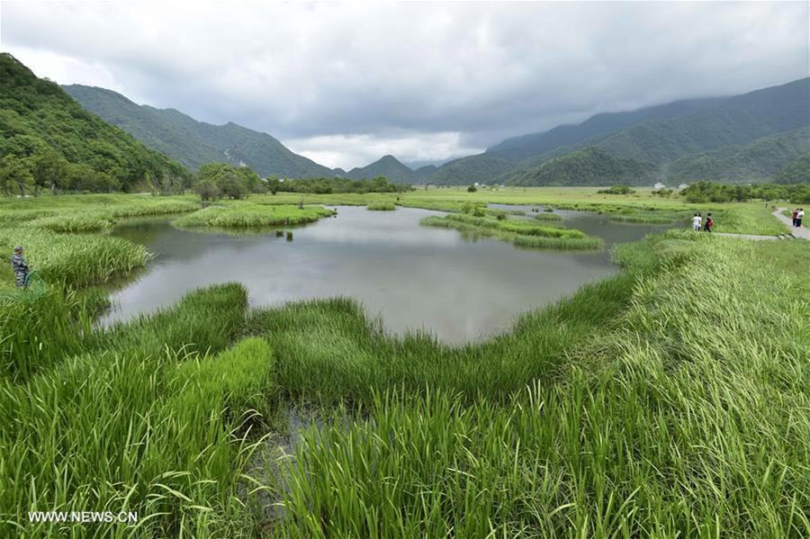 Scenery of Dajiu Lake in Shennongjia, Central China's Hubei