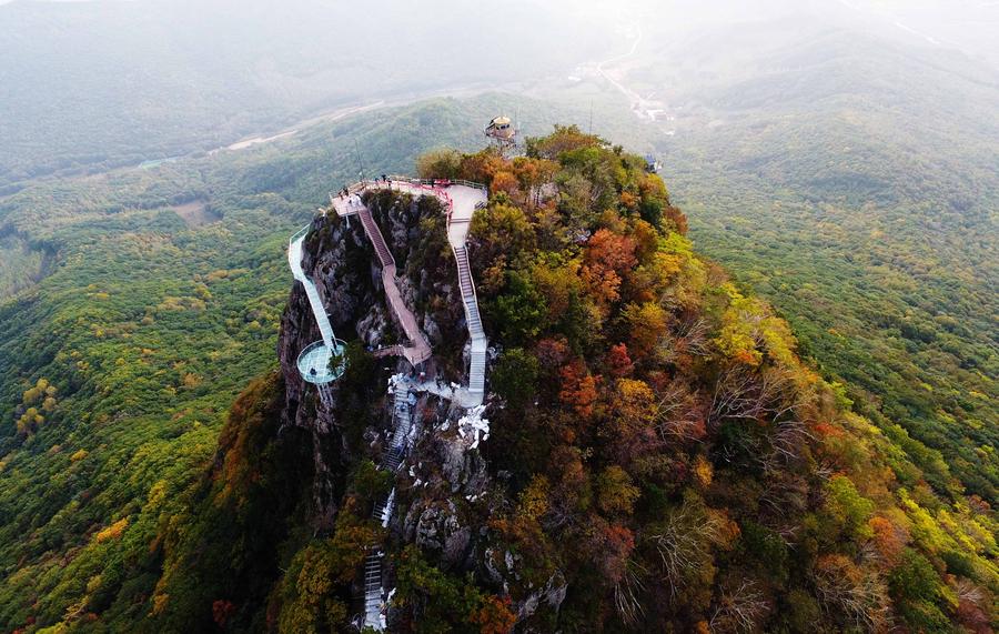 Scenery of Maor Mountain National Forest Park in NE China