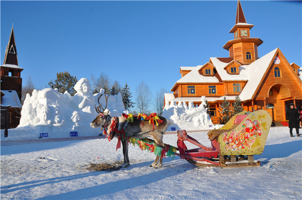 Tourism makes Mohe county China's true north in winter