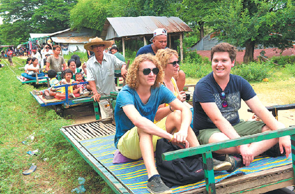 Cambodia's 'bamboo trains' on track to disappear