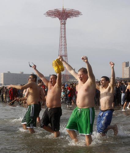 Take a 'Polar Bear Plunge' on New Year's Day