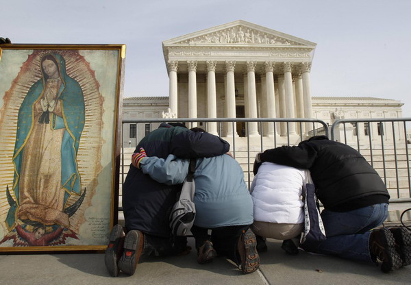 Pro-life protest in Washington