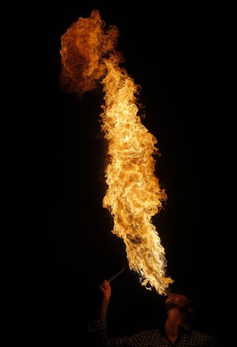 Fire breathing class in Connecticut