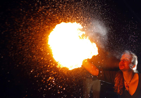 Fire breathing class in Connecticut