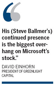 Ballmer must go, says hedge fund manager
