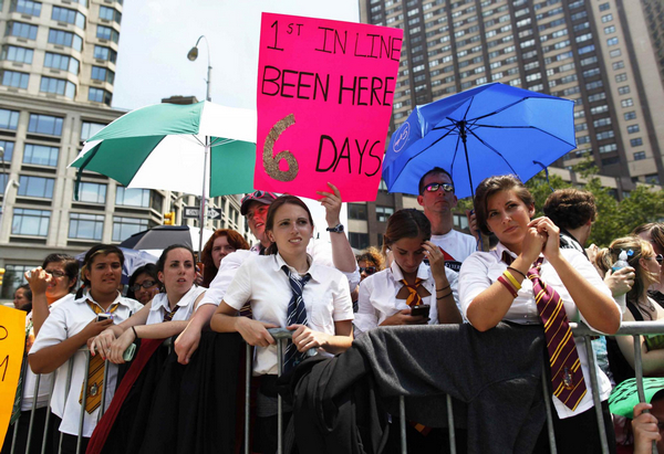 'Harry Potter' premieres for the last time in NYC