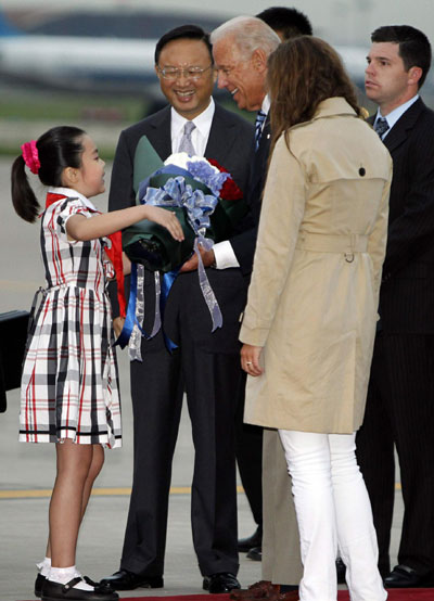 US vice-president kicks off China visit