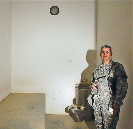 US officer in Iraq on historic mission
