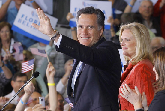 Romney wins Florida presidential primary