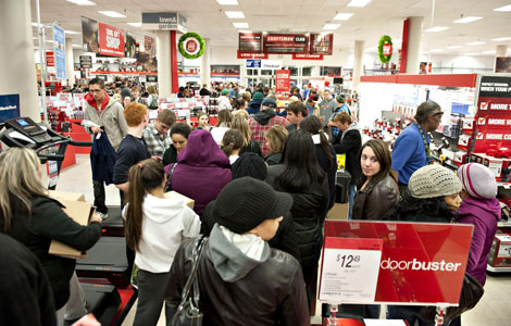 US sales on Black Friday weekend see record high