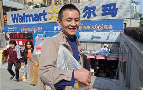 New Wal-Mart CEO upbeat