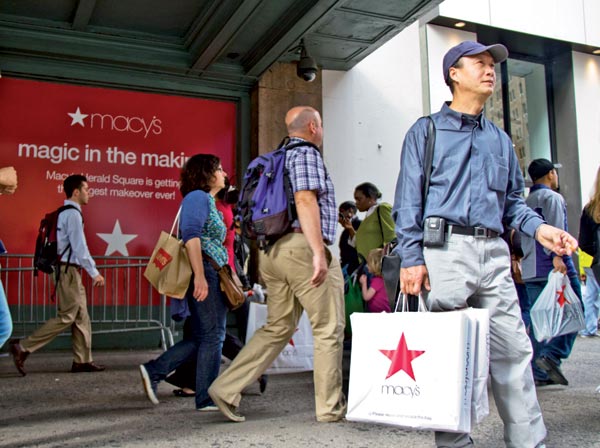 Macy's parades into China