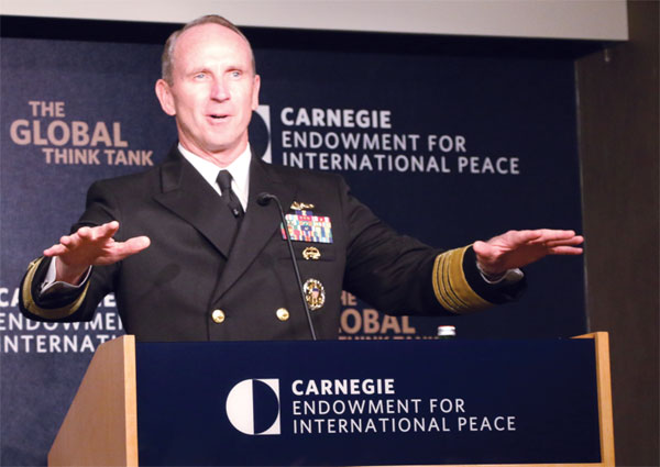 US Naval chief: Air incident should not define US-China relations
