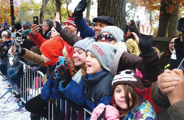 China joins Thanksgiving parade fun in NY