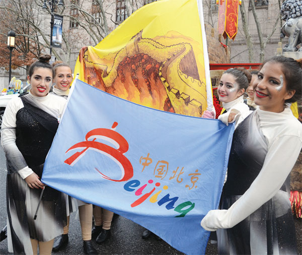 China joins Thanksgiving parade fun in NY