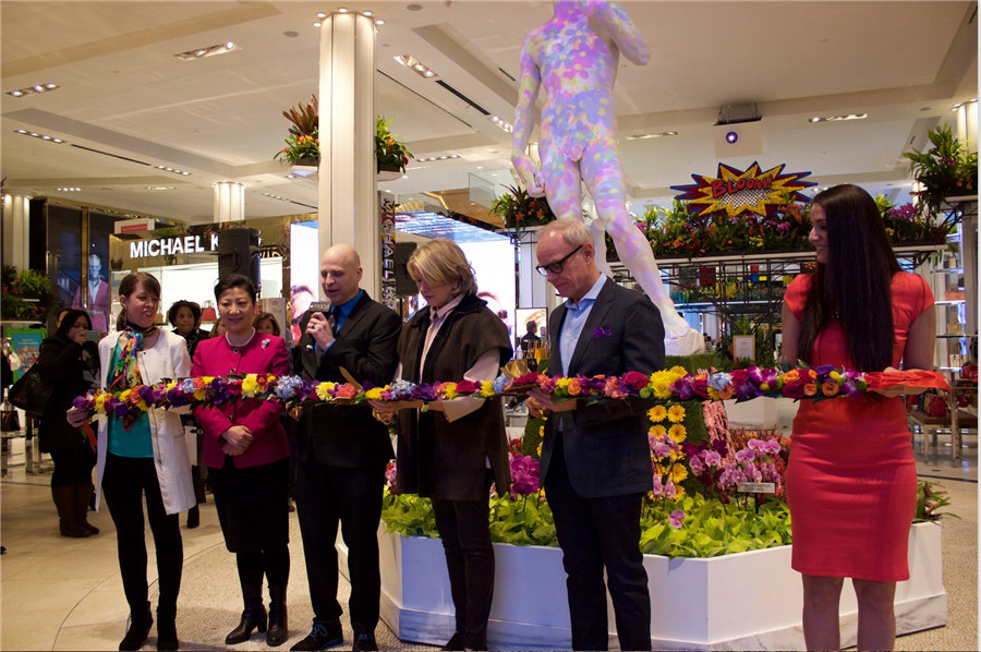 China joins legendary flower show