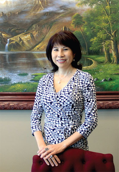 Dawn Lin: politically active in grassroots