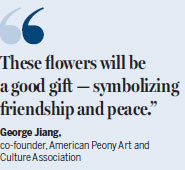 'Peony Prince' brings love of flower to Seattle