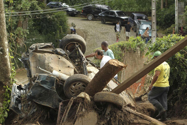 At least 270 dead in Brazil floods, landslides