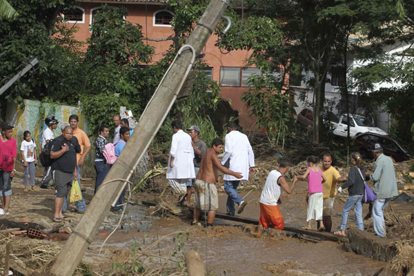 At least 270 dead in Brazil floods, landslides