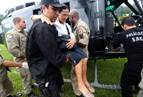 Rains, landslides ravage Brazil